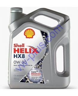 Масло моторное Shell Helix HX8 0W-30, 4л
